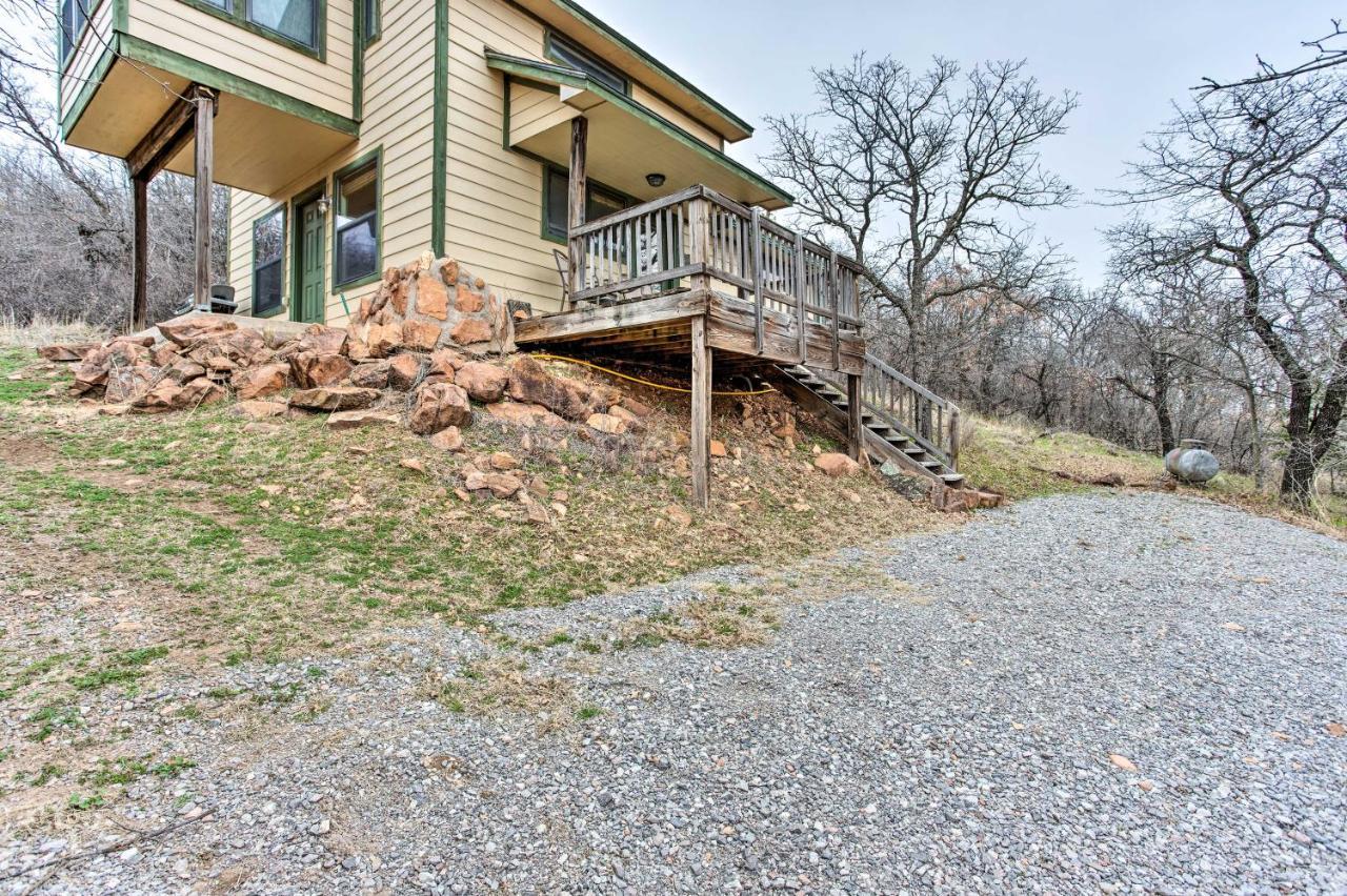 Medicine Park Cabin Rental With Mountain View Luaran gambar